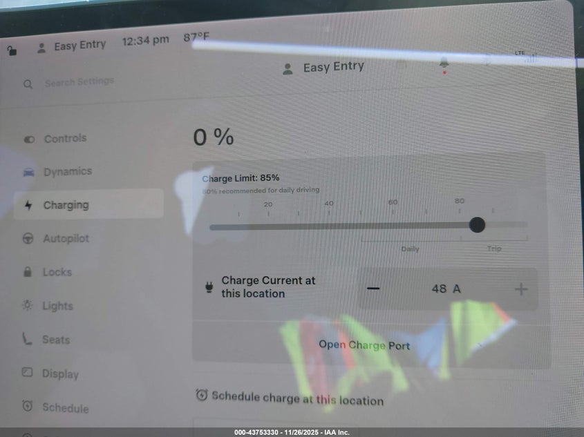 2022 Tesla Model Y Performance Dual Motor All-Wheel Drive VIN: 7SAYGDEF2NF330172 Lot: 43753330