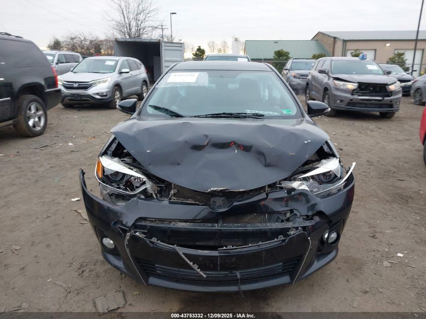 2016 Toyota Corolla S Plus VIN: 2T1BURHE5GC621025 Lot: 43753332