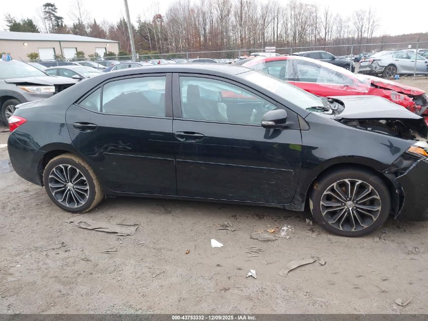 2016 Toyota Corolla S Plus VIN: 2T1BURHE5GC621025 Lot: 43753332