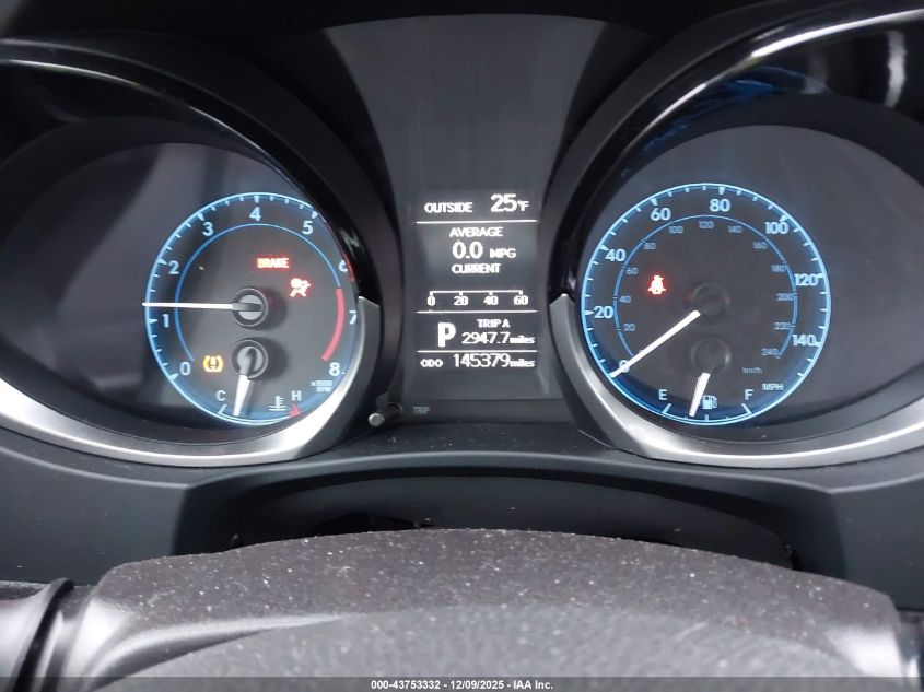 2016 Toyota Corolla S Plus VIN: 2T1BURHE5GC621025 Lot: 43753332