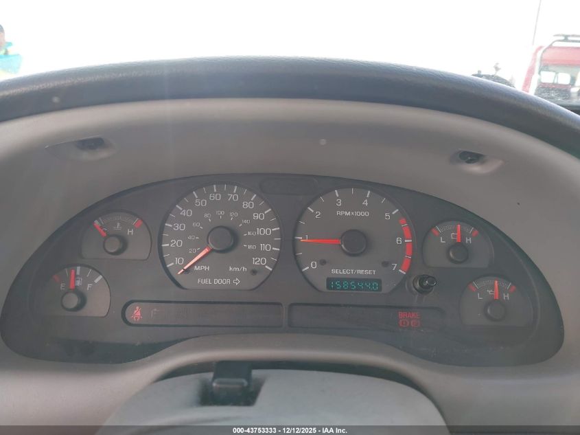 2000 Ford Mustang VIN: 1FAFP4048YF268471 Lot: 43753333