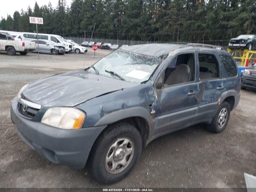 2001 Mazda Tribute Dx V6 VIN: 4F2YU07161KM00768 Lot: 43753355