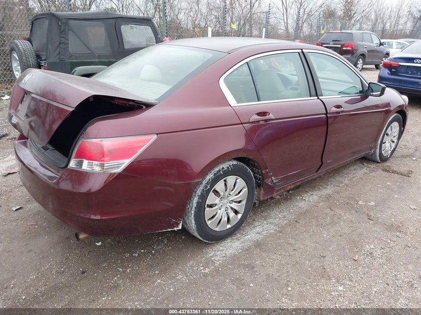 1HGCP26389A140652 2009 HONDA ACCORD photo no. 4