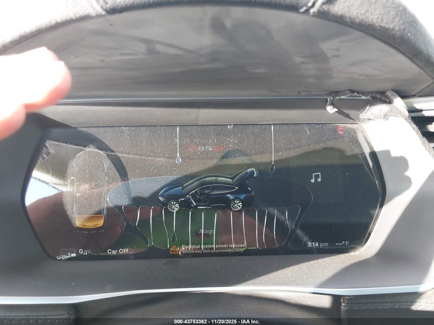 2015 Tesla Model S 70D/85D/P85D VIN: 5YJSA4H23FFP79617 Lot: 43753362