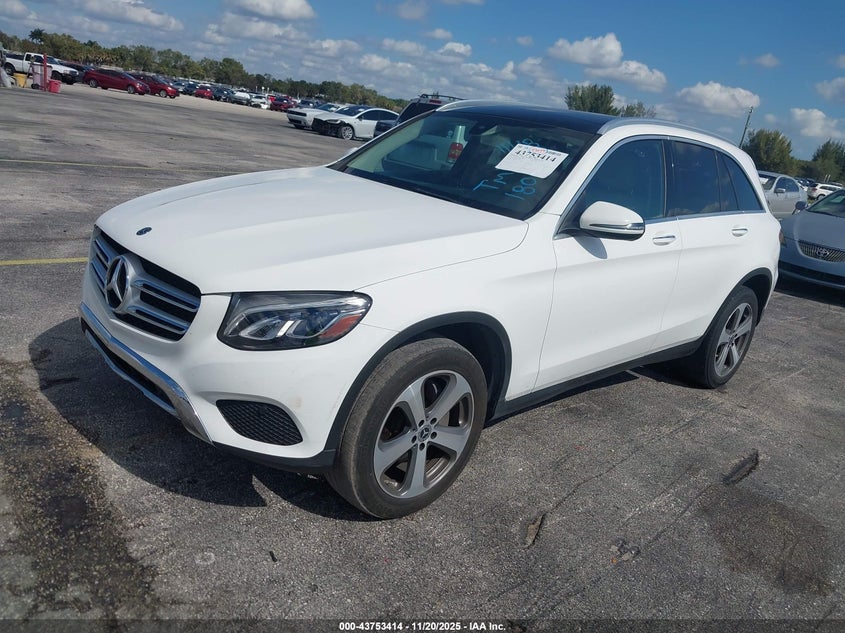 WDC0G4JB8KV180881 2019 MERCEDES-BENZ GLC photo no. 2