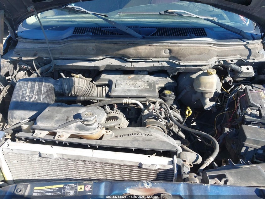 2003 Dodge Ram 1500 Slt/Laramie/St VIN: 1D7HA18D93S281677 Lot: 43753423