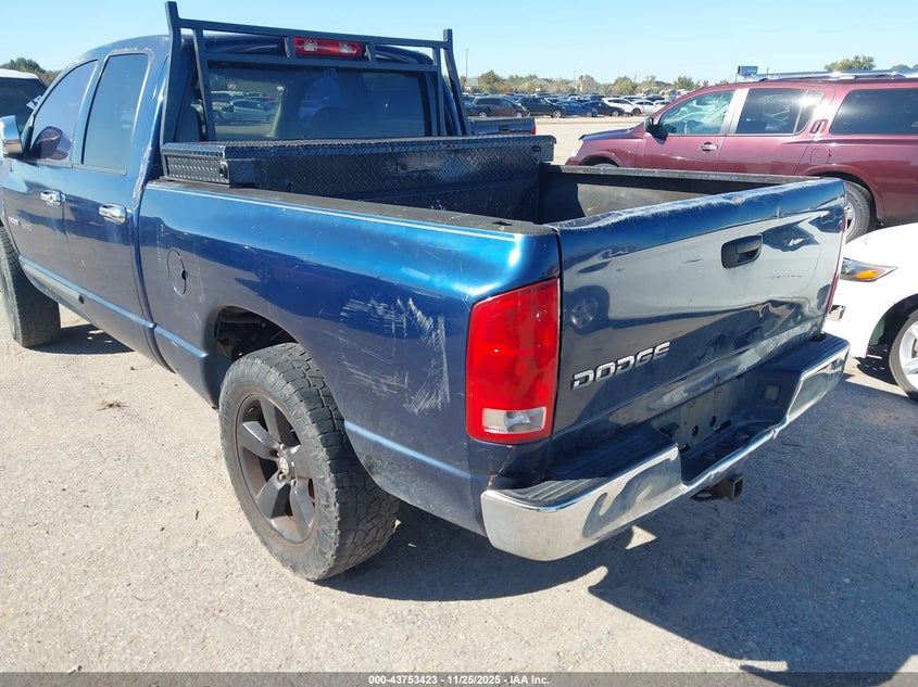 2003 Dodge Ram 1500 Slt/Laramie/St VIN: 1D7HA18D93S281677 Lot: 43753423