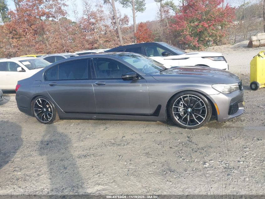 2016 BMW 740I VIN: WBA7E2C57GG504630 Lot: 43753426