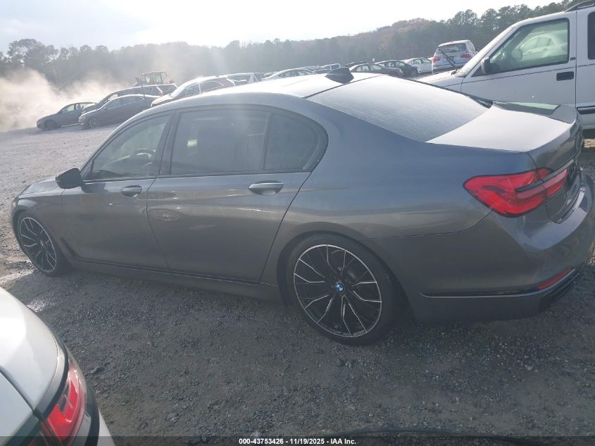 2016 BMW 740I VIN: WBA7E2C57GG504630 Lot: 43753426