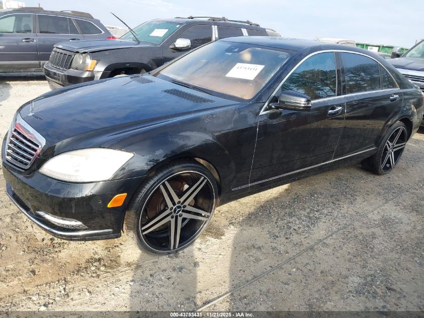 2010 Mercedes-Benz S 550 VIN: WDDNG7BB2AA315151 Lot: 43753431