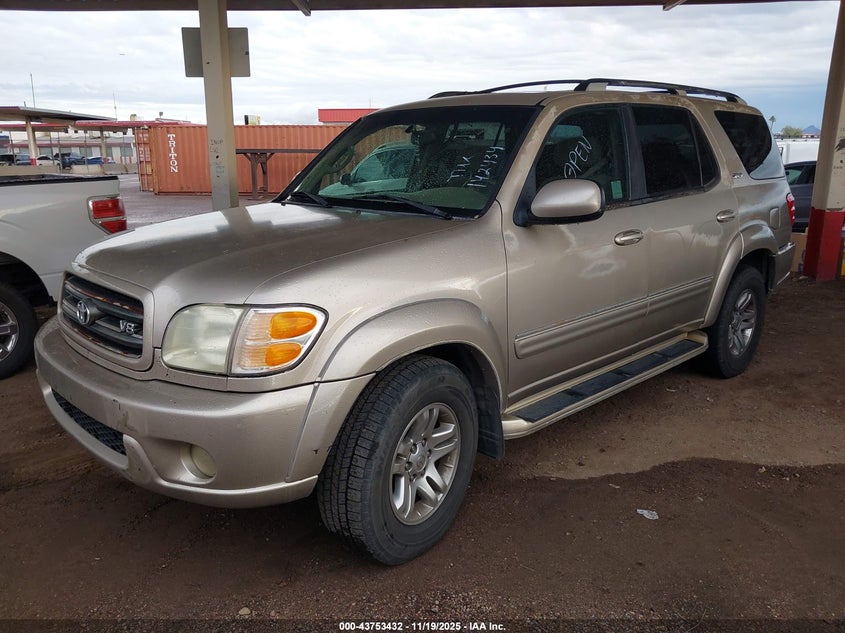 5TDZT34A03S142434 2003 TOYOTA SEQUOIA photo no. 2