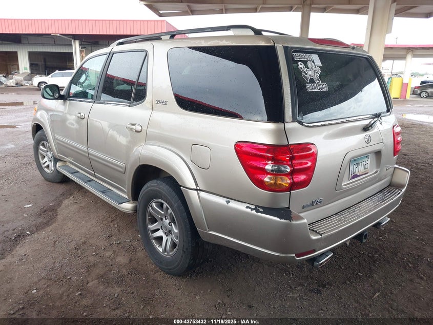 5TDZT34A03S142434 2003 TOYOTA SEQUOIA photo no. 3