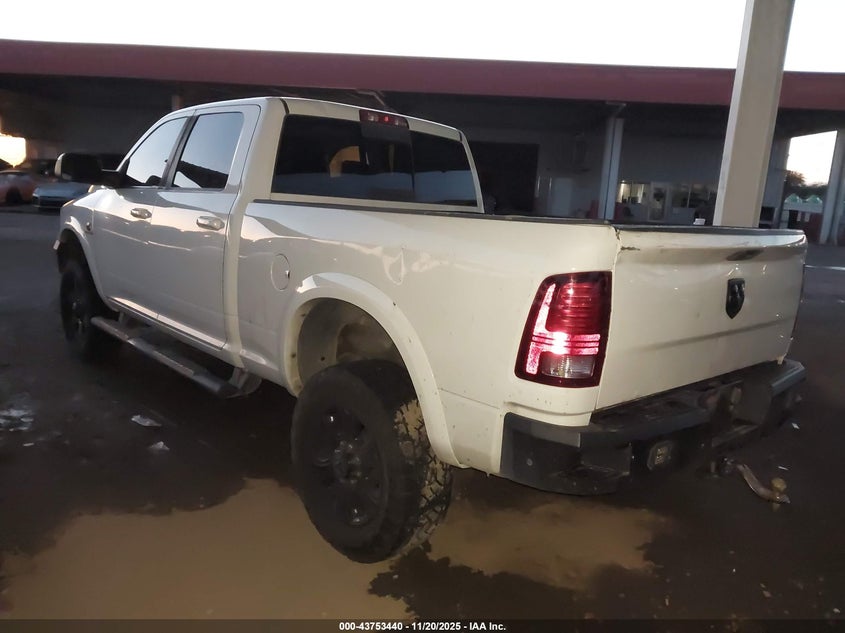 Vin: 3c6ur5fl4gg231227, lot: 44248813, ram 2500 laramie 20163