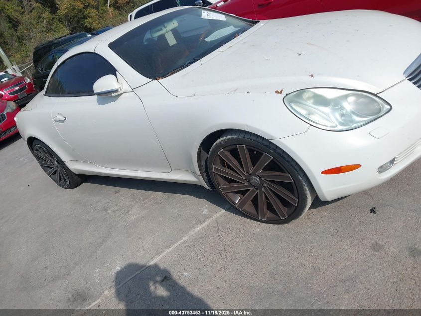 2003 Lexus Sc 430 VIN: JTHFN48Y430039500 Lot: 43753453