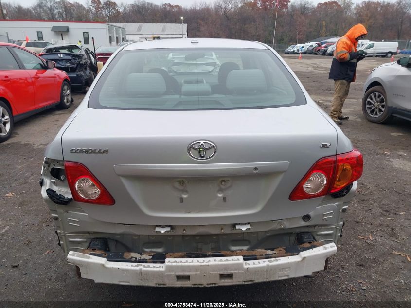 2009 Toyota Corolla Le VIN: JTDBL40E19J017593 Lot: 43753474