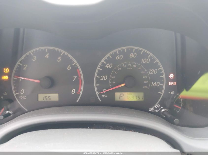 2009 Toyota Corolla Le VIN: JTDBL40E19J017593 Lot: 43753474