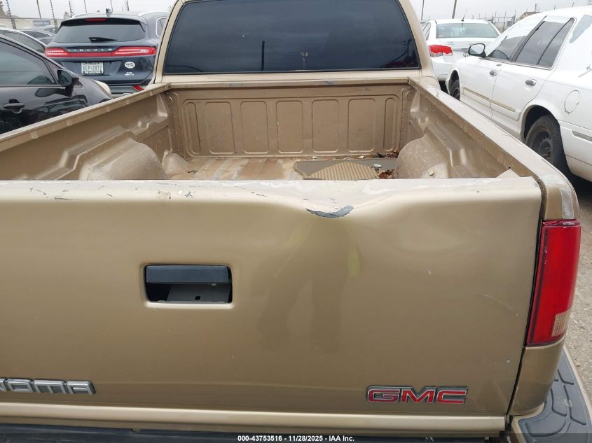 1999 GMC Sonoma Sls VIN: 1GTCS19XXX8500806 Lot: 43753516