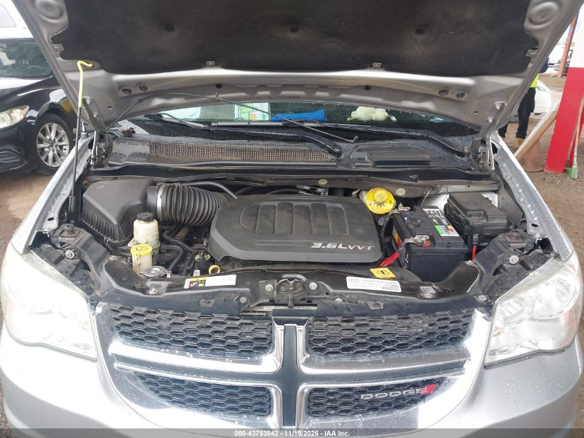 2016 Dodge Grand Caravan Sxt VIN: 2C4RDGCG2GR352980 Lot: 43753542