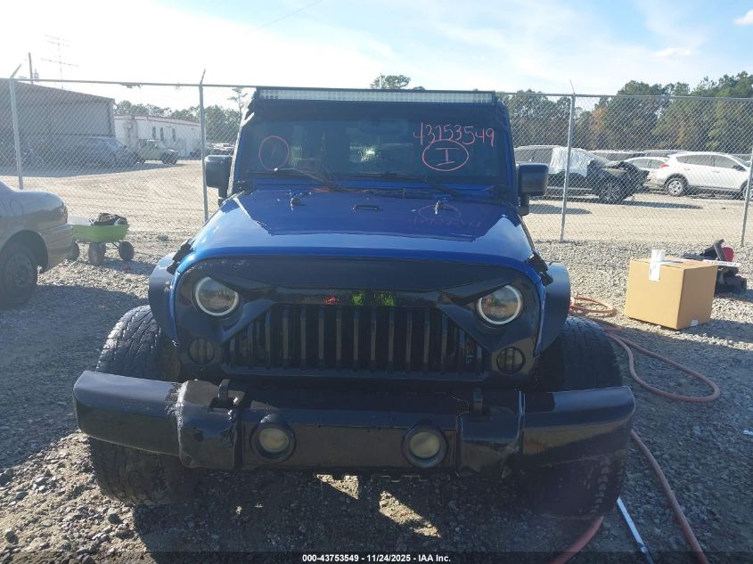 2009 Jeep Wrangler Unlimited X VIN: 1J4GA391X9L722199 Lot: 43753549