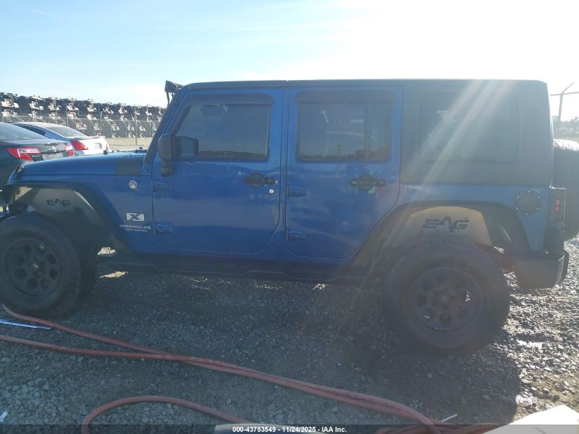 2009 Jeep Wrangler Unlimited X VIN: 1J4GA391X9L722199 Lot: 43753549