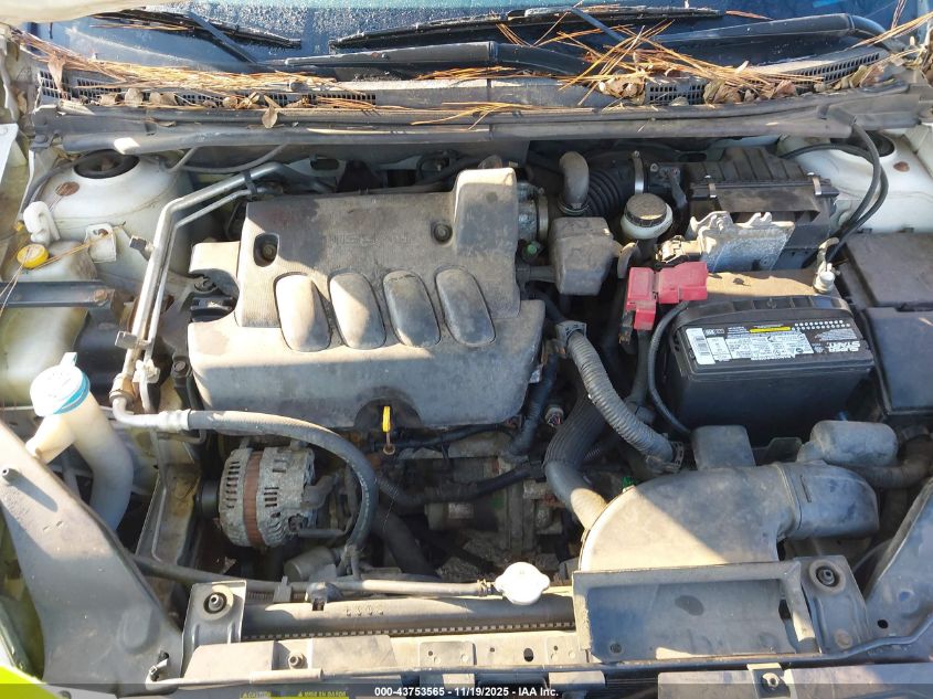 2010 Nissan Sentra 2.0Sr VIN: 3N1AB6AP0AL702811 Lot: 43753565