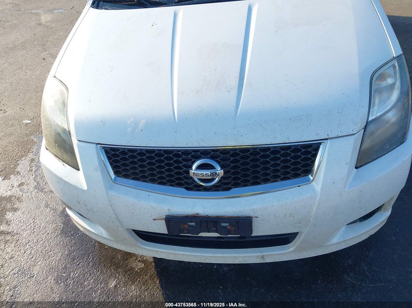 2010 Nissan Sentra 2.0Sr VIN: 3N1AB6AP0AL702811 Lot: 43753565