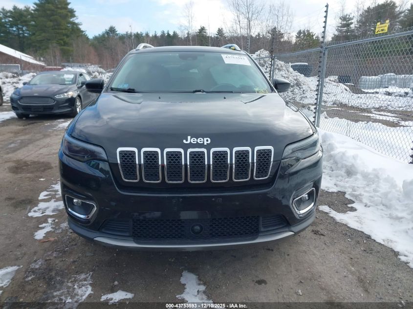 2021 Jeep Cherokee Limited 4X4 VIN: 1C4PJMDX2MD204808 Lot: 43753593