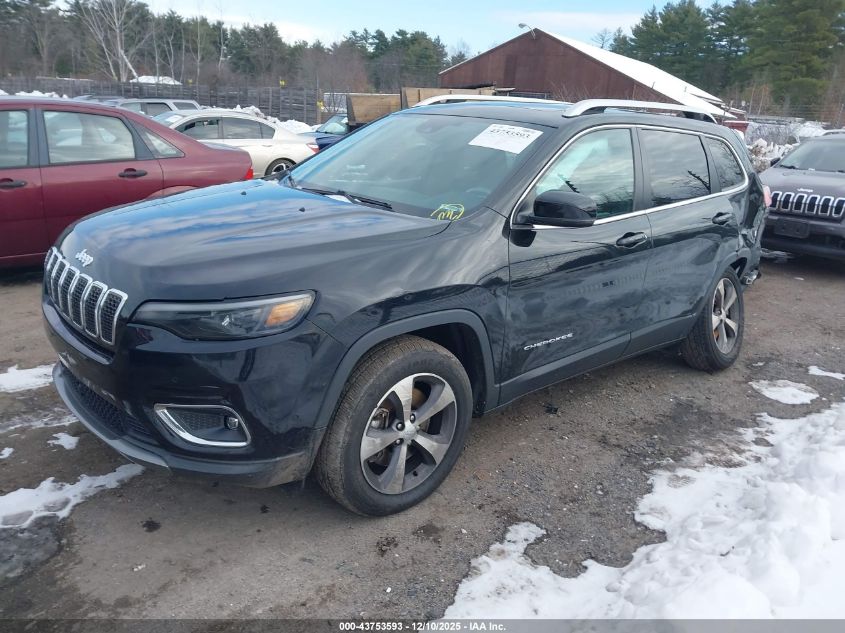 2021 Jeep Cherokee Limited 4X4 VIN: 1C4PJMDX2MD204808 Lot: 43753593