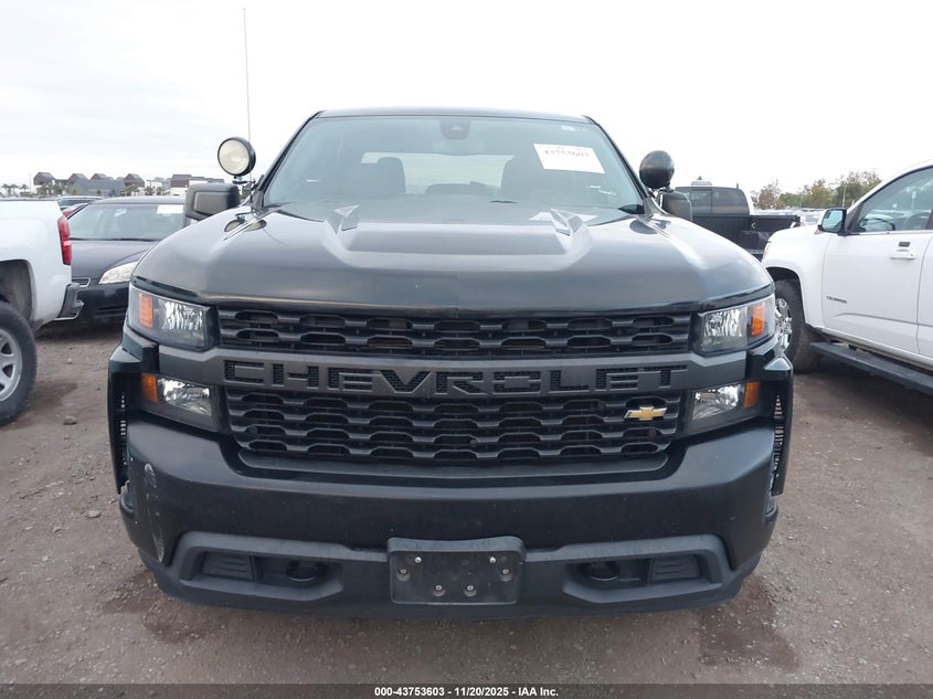 2021 Chevrolet Silverado 1500 4Wd Short Bed Wt VIN: 3GCUYAEF7MG212019 Lot: 43753603