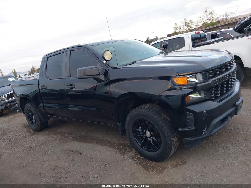 2021 Chevrolet Silverado 1500 4Wd Short Bed Wt VIN: 3GCUYAEF7MG212019 Lot: 43753603