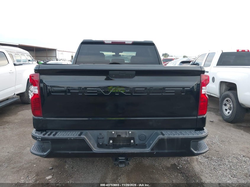 2021 Chevrolet Silverado 1500 4Wd Short Bed Wt VIN: 3GCUYAEF7MG212019 Lot: 43753603