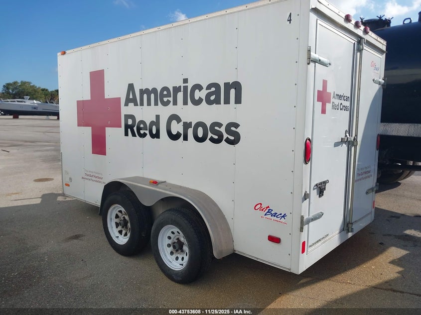 Vin: 53pfb121xcg224318, lot: 44249006, pace enclosedtrailer 20113