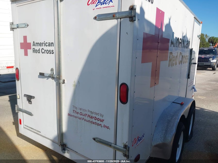 Vin: 53pfb121xcg224318, lot: 44249006, pace enclosedtrailer 20114