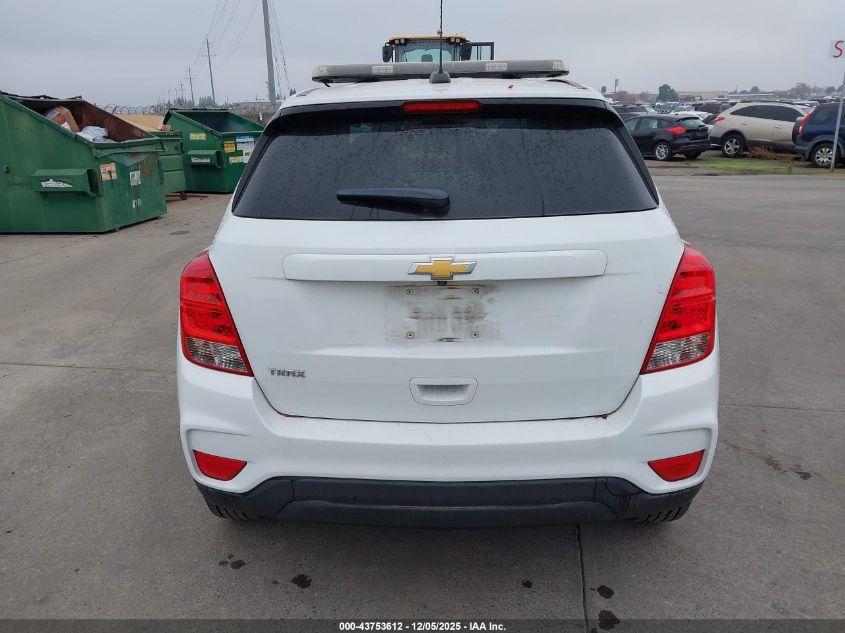 2020 Chevrolet Trax Fwd Ls VIN: KL7CJKSB3LB022813 Lot: 43753612