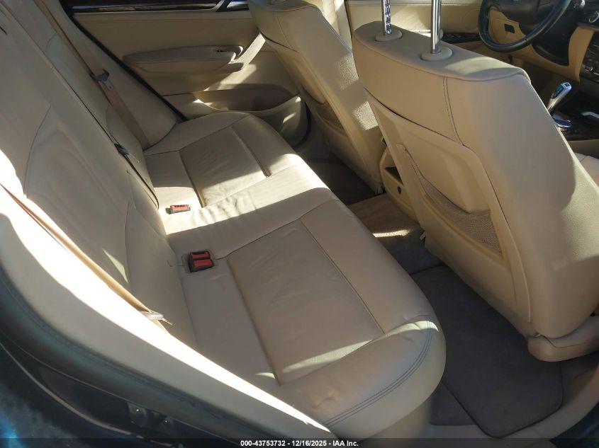 2016 BMW X3 Sdrive28I VIN: 5UXWZ7C54G0M83937 Lot: 43753732