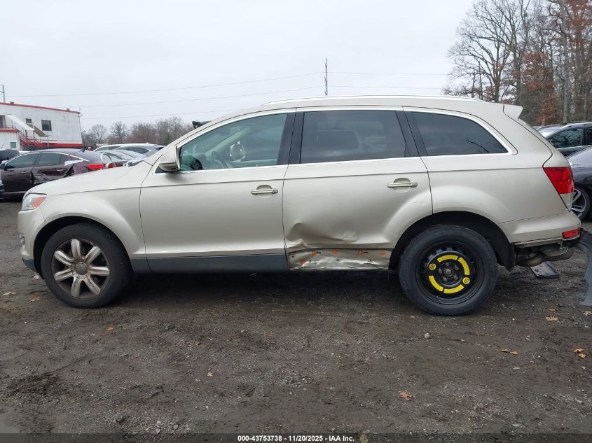 2008 Audi Q7 3.6 Premium VIN: WA1BY74L38D019137 Lot: 43753738