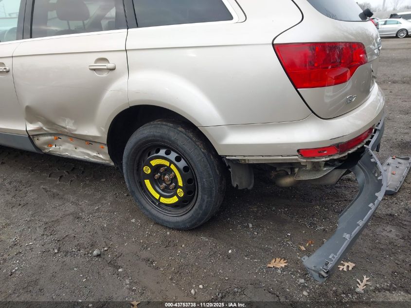 2008 Audi Q7 3.6 Premium VIN: WA1BY74L38D019137 Lot: 43753738