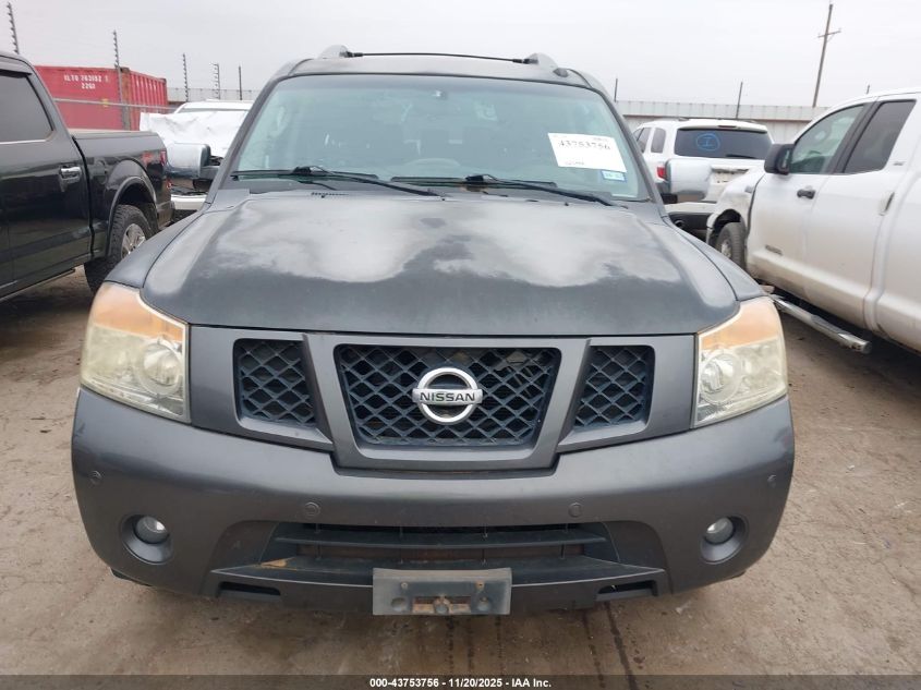 2008 Nissan Armada Se VIN: 5N1AA08C48N633028 Lot: 43753756