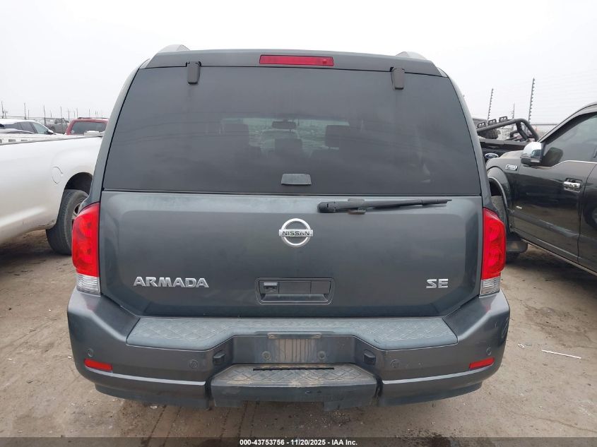 2008 Nissan Armada Se VIN: 5N1AA08C48N633028 Lot: 43753756