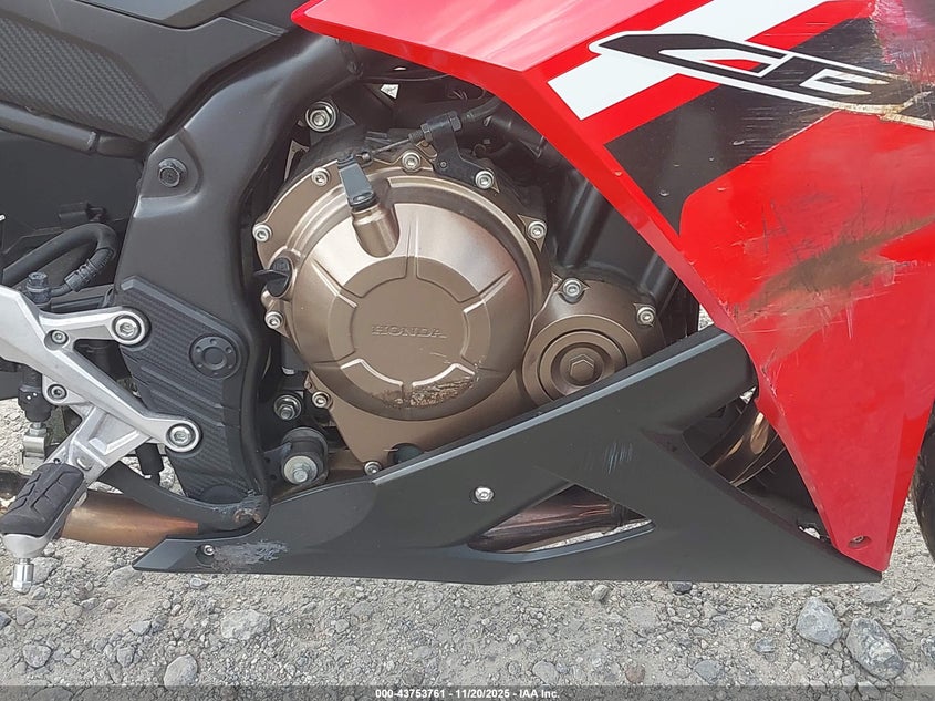 2016 Honda Cbr500 R VIN: MLHPC4469G5300321 Lot: 43753761