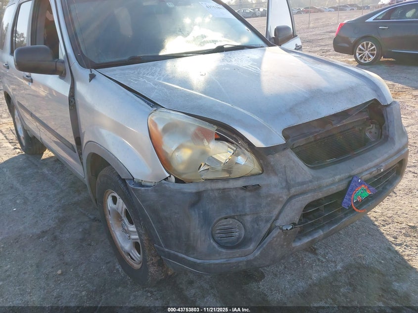 2005 Honda Cr-V Lx VIN: JHLRD78525C017797 Lot: 43753803