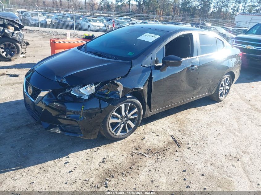 2021 Nissan Versa Sv Xtronic Cvt VIN: 3N1CN8EVXML854880 Lot: 43753804