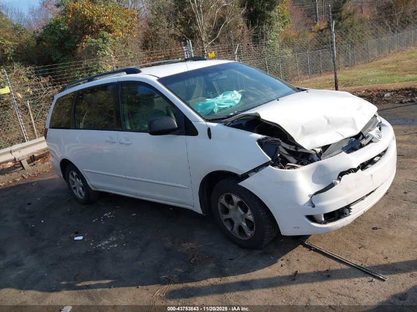 2005 Toyota Sienna Ce VIN: 5TDZA23C55S294053 Lot: 43753843