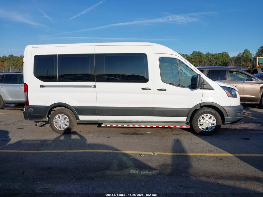 2021 Ford Transit-350 Passenger Van Xl VIN: 1FDAX2C88MKA75614 Lot: 43753863