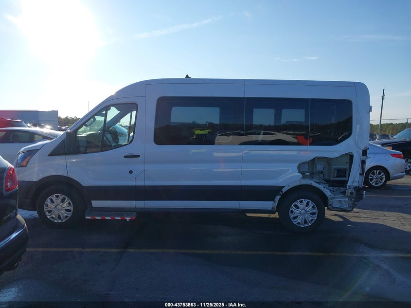 2021 Ford Transit-350 Passenger Van Xl VIN: 1FDAX2C88MKA75614 Lot: 43753863