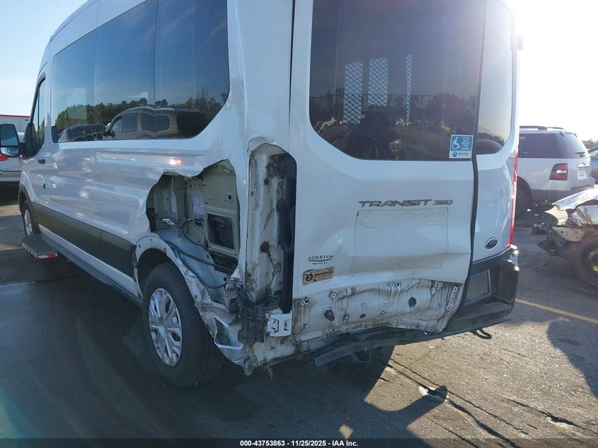 2021 Ford Transit-350 Passenger Van Xl VIN: 1FDAX2C88MKA75614 Lot: 43753863