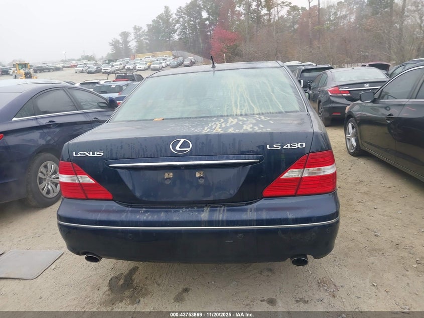 2006 Lexus Ls 430 VIN: JTHBN36F065039804 Lot: 43753869