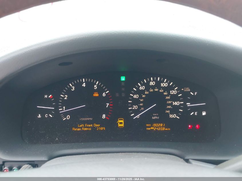 2006 Lexus Ls 430 VIN: JTHBN36F065039804 Lot: 43753869