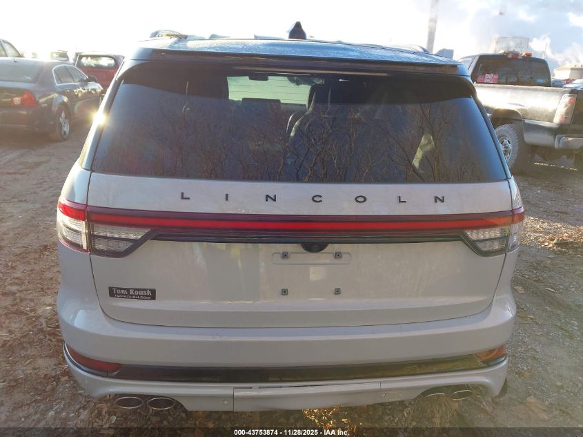 2025 Lincoln Aviator Black Label VIN: 5LM5J9XC1SGL21992 Lot: 43753874