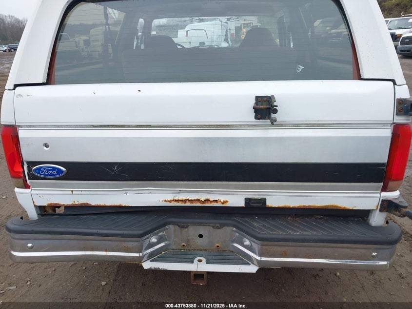 1993 Ford Bronco U100 VIN: 1FMEU15N0PLA51961 Lot: 43753880